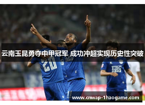 云南玉昆勇夺中甲冠军 成功冲超实现历史性突破